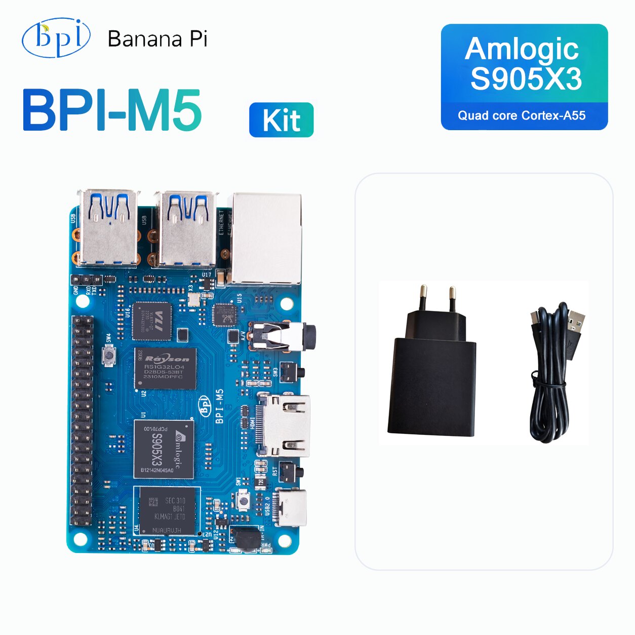 Banana Pi BPI-M5 Development B - Banana Pi Bpi-M5 评论和价格