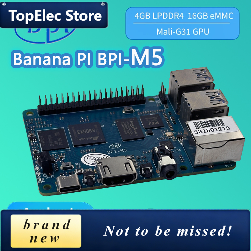TopElec Banana PI BPI-M5 4GB L - Banana Pi Bpi-M5 评论和价格